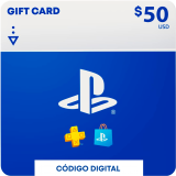 Gift Card PSN $50 USD para cuentas de Chile (Digital)