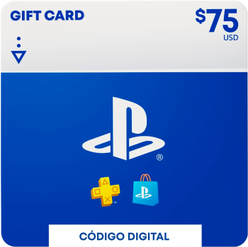 Gift Card PSN $75 USD para cuentas de Chile (Digital)