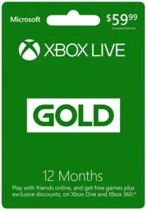 Xbox Live Gold 12 Meses EEUU