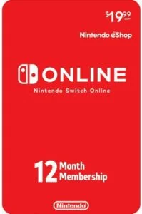 Código Nintendo Switch Online 12 meses para cuentas de EEUU