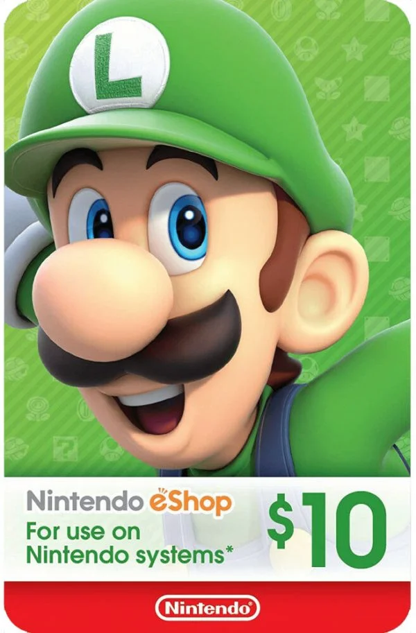 Código Nintendo Eshop $10 para cuentas de EEUU (Digital)