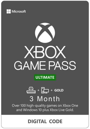 Tarjeta Xbox Game Pass Ultimate 3 meses