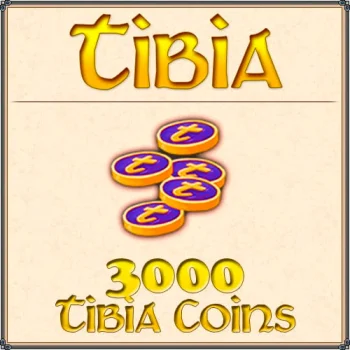 3000 Tibia Coins