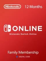 Nintendo Switch Online 12 meses EEUU - Family Pack
