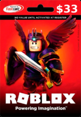 Roblox $33 Gift Card