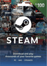Steam Wallet $100 USD