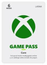 Xbox Game Pass Core 6 meses Chile