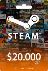 Steam Wallet $20.000 CLP