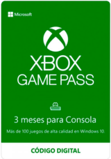 Xbox Game Pass Consola 3 Meses