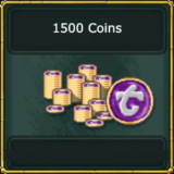 1500 Tibia Coins