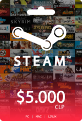 Steam Wallet $5.000 CLP