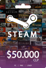 Steam Wallet $50.000 CLP