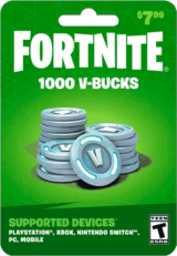Fortnite US$10 (1000 Pavos vBucks)