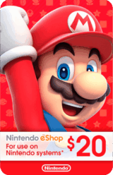 Nintendo eShop $20 EEUU