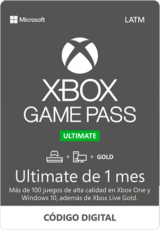 Xbox Game Pass Ultimate 1 Mes Chile